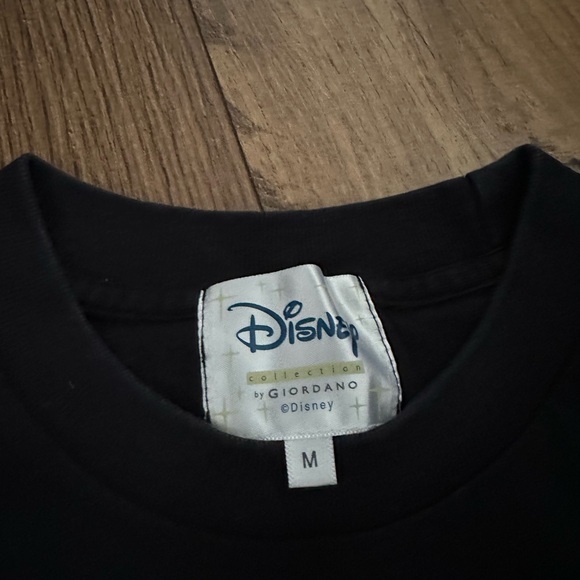 Disney Giordano Black T-Shirt (M) - Picture 2 of 2
